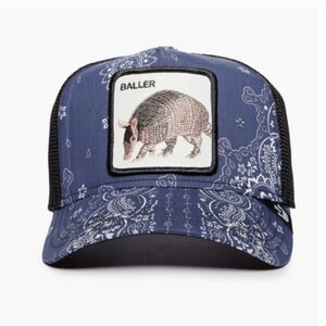NWT Limited Edition Armadillo Baller Paisley Trucker Hat